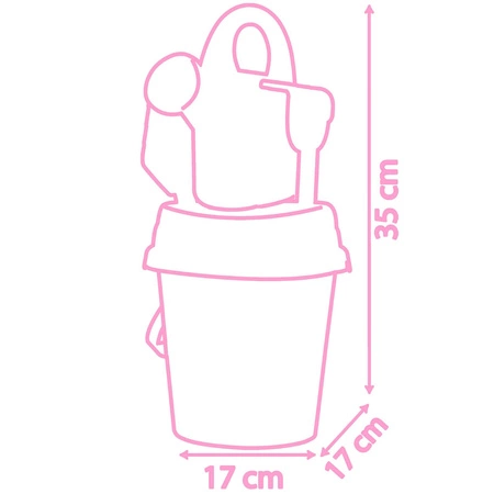 SMOBY Wiaderko Disney Princess z Akcesoriami