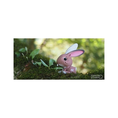 Eugy Układanka Eko 3D Królik