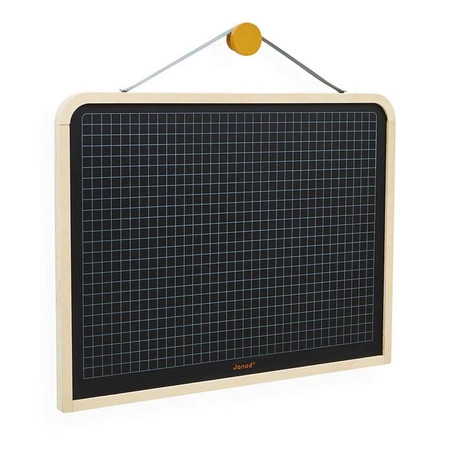 Dwustronna tablica ścienna z akcesoriami 3+, Janod