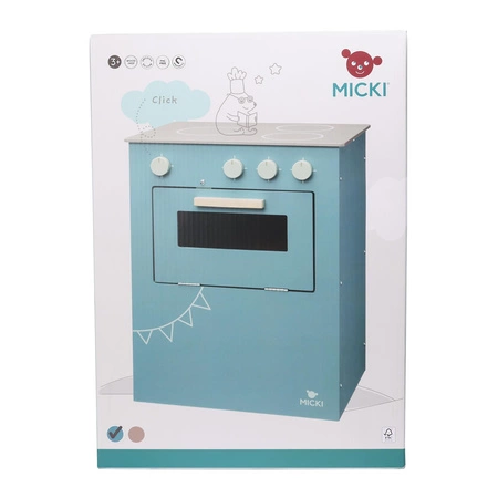 Kuchnia drewniana Micki niebieska