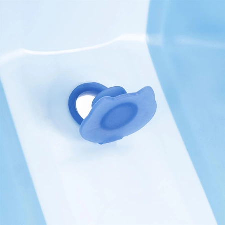 Wanienka dla dzieci wanna turystyczna składana odpływ niebieska