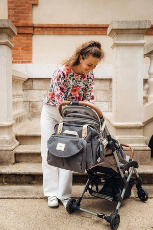 Beaba Torba dla mamy Geneva II Dark heather grey