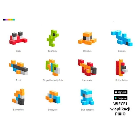 Klocki Pixio Mini Ocean | Story Series | Pixio®