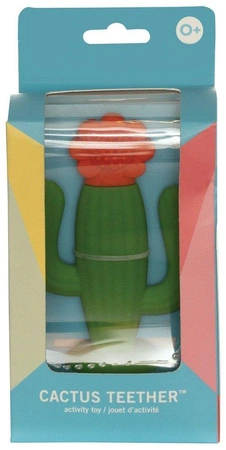 Silikonowy gryzak dla dzieci Kaktus 217280-Manhattan Toy, zabawki dla niemowląt