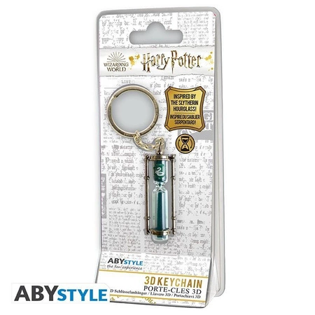 Brelok 3D Harry Potter - klepsydra Slytherin - ABS