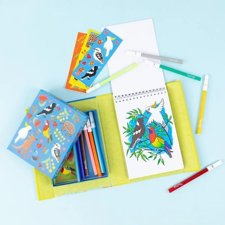 Tiger Tribe Zestaw Kolorowanek - Australijskie Zwierzęta