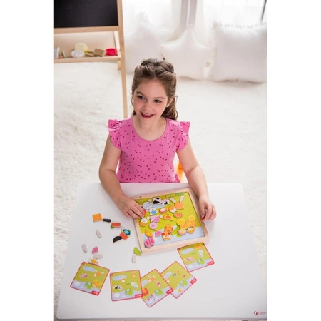 Układanka Magnetyczna Zwierzęta Farma Classic World