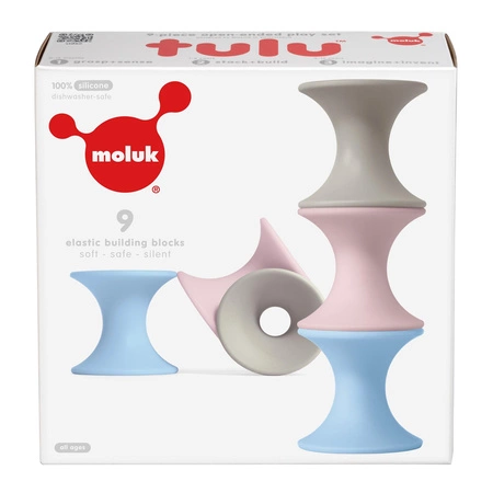 Zabawka kreatywna Tulu PASTEL - 9 szt.