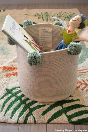 Lorena Canals Dywan bawełniany Botanic Plants 140 x 200 cm