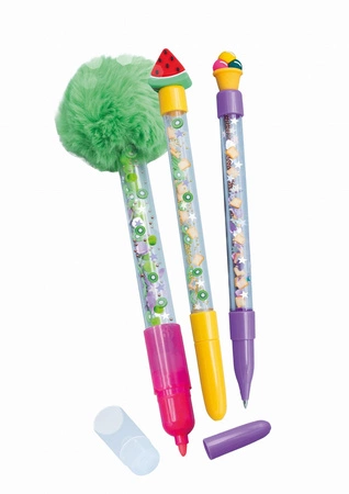 Zestaw DIY - długopisy i mazak SŁODKOŚCI FK010