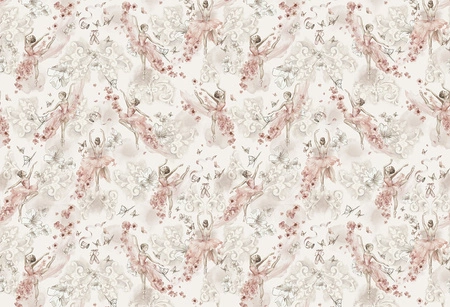 BALLERINAS- Tapeta W Baletnice Malumi