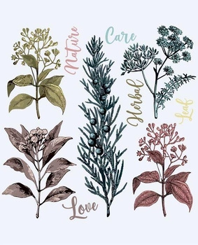 Naplamki Herbal naprasowywanki