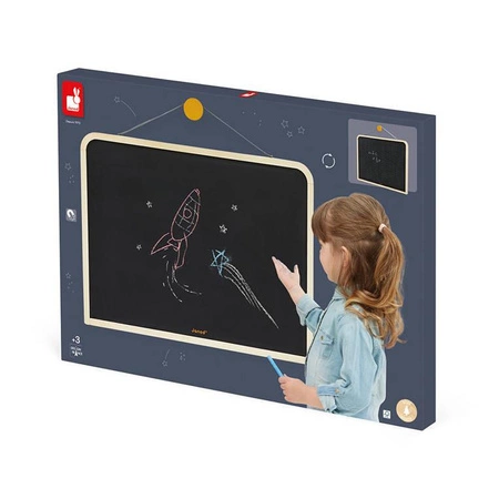 Dwustronna tablica ścienna z akcesoriami 3+, Janod