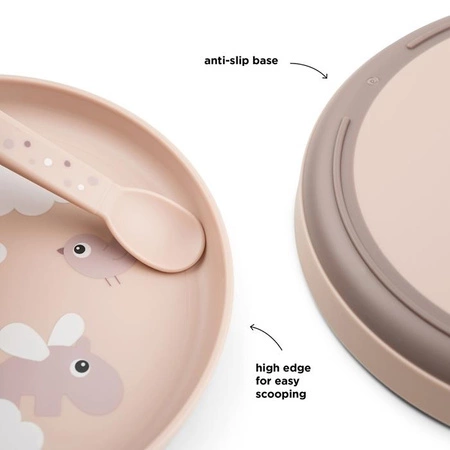 Done by Deer Talerzyk dla Dziecka Foodie Clouds Powder