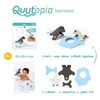 QUUT Zestaw puzzli piankowych 3D Quutopia Foki
