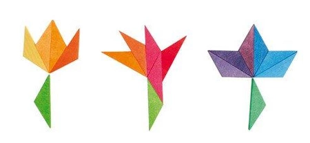 Układanka Duża Gwiazda, kolorowa, 3+, Grimm's