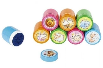 Samotuszujące pieczątki dla dzieci Kolorowe Zwierzątka Goki 15534