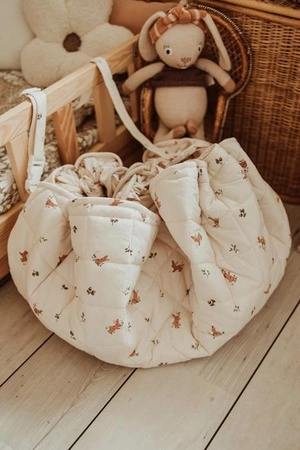 Play&Go Mata i Worek na Zabawki i Akcesoria Soft Organic Rabbit