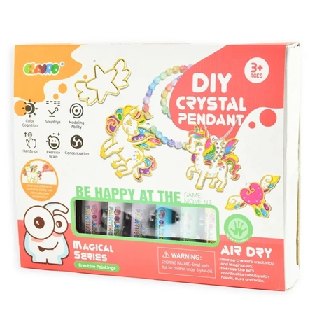 Kreatywny zestaw do wykonania biżuterii z zawieszkami