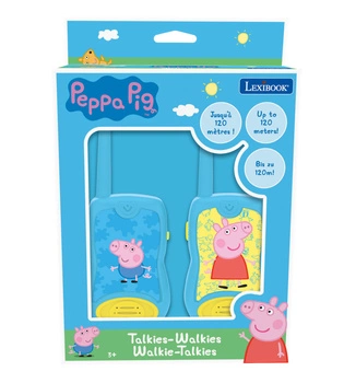 Krótkofalówki walkie talkie Świnka Peppa ze sprzączką TW12PP
