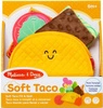 Miękka zabawka sensoryczna dla najmłodszych Taco 30745 Melissa and Doug