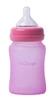 B-Thermo Butelka 240ml szkło/silikon Róż