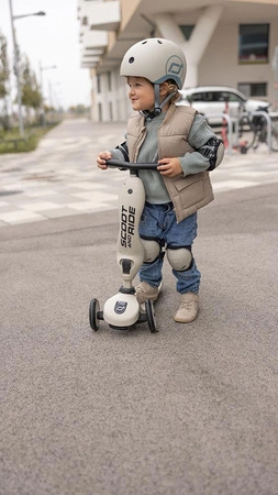 SCOOTANDRIDE Zestaw ochraniaczy dla dzieci S Ash