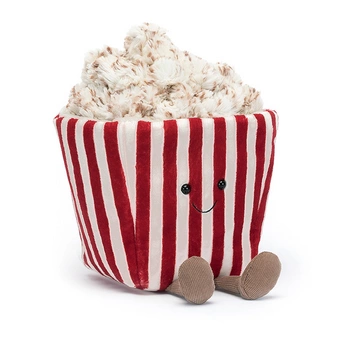 JellyCat Amuseable Popcorn 18 x 13 cm