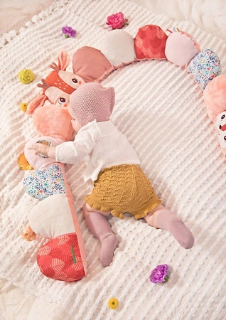 LILLIPUTIENS Aktywizujący ochraniacz do łóżeczka Sarenka Stella 0 m+