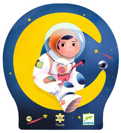 Puzzle ASTRONAUTA NA KSIĘŻYCU 36 elem. DJ07301