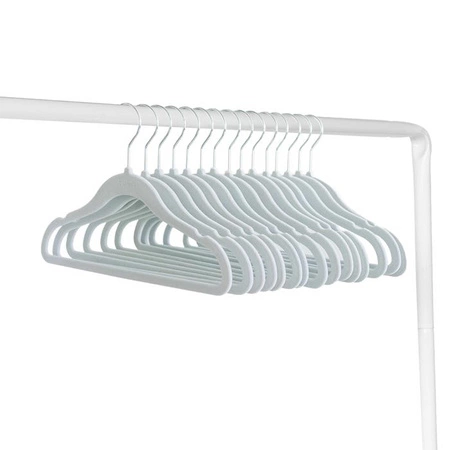 3 Sprouts Wieszaki Welurowe dla Dzieci Blue 15 szt.