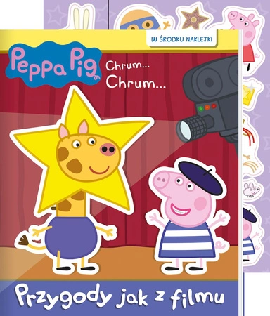 Przygody jak z filmu. Świnka Peppa. Chrum chrum. Activity z naklejkami