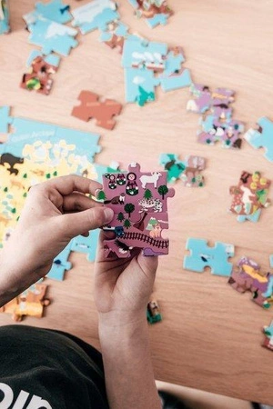 Auzou Puzzle Zwierzęta świata 100 el. 53962