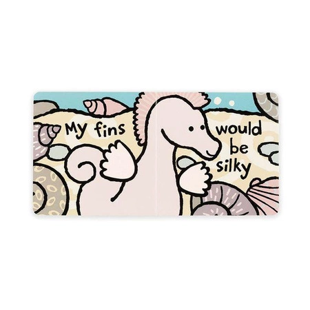 JellyCat - „If I Were A Seahorse Board” Książeczka dla Dzieci