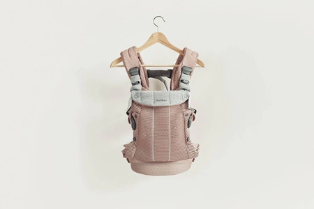 BABYBJORN - nosidełko Harmony 3D Mesh, Zgaszony Róż