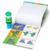 Sticker Wow stempel z naklejkami Dinozaur 32012 Melissa & Doug książeczka z naklejkami
