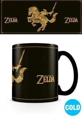 THE LEGEND OF ZELDA (MAP SILHOUETTE) HEAT CHANGE mug / kubek termoaktywny The Legend of Zelda (mapa)