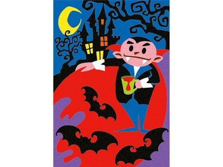 Album do kolorowania piaskiem Potwory 5l+ SABBIARELLI