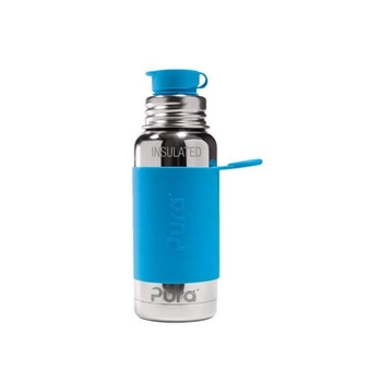 Termobutelka Sport 475 ml, niebieska, Pura