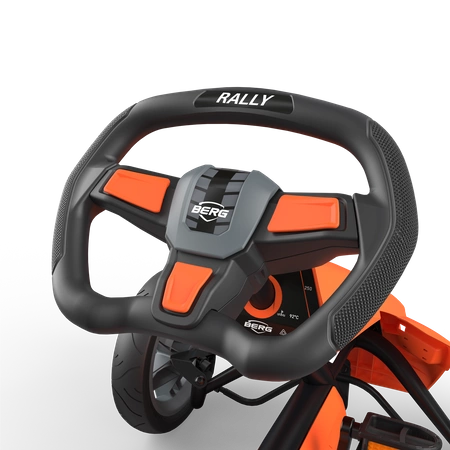 BERG Gokart na Pedały RALLY NRG ORANGE BFR 4-12 lat do 60 kg