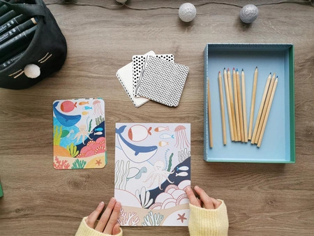 Zestaw artystyczny Apli Kids - Tekstury