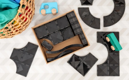 Connetix - Klocki magnetyczne Creative Roads Pack - 48 el.