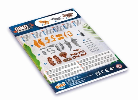 Dinozaury do skręcania BUKI Dino Builders