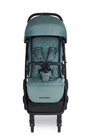 Easywalker Jackey Kompaktowy, samoskładający się wózek spacerowy z torbą transportową Forest Green