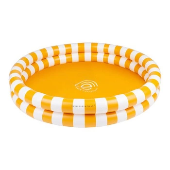 The Swim Essentials Basen kąpielowy 100 cm Yellow Stripes 2023SE926