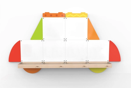 VIGA Tablica magnetyczna - Samochód Montessori