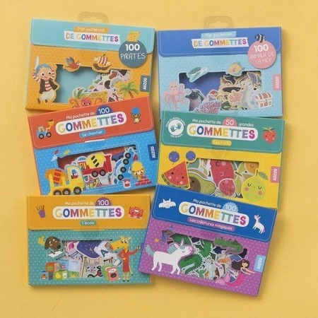 Auzou Zestaw 100 naklejek Postacie z bajek 66269