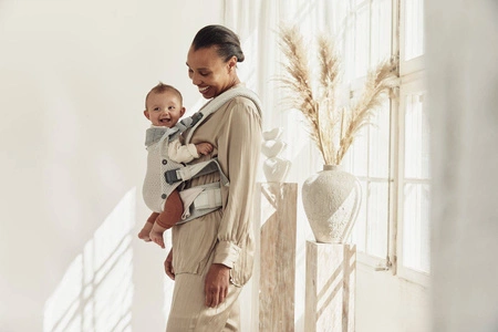 BABYBJORN - nosidełko Harmony 3D Mesh, Kremowy