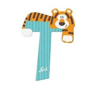 Mały alfabet Głoska T tygrys 83020-Sevi, Literki dla dzieci