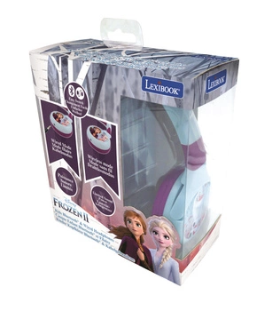 Składane słuchawki Frozen 2 w 1 Bluetooth i przewodowe z zabezpieczeniem głośności dla dzieci HPBT010FZ